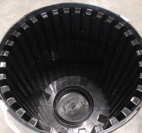 FOGLIO TERMOPLASTICO BREVETTATO PER DIMENSIONE CILINDRICA FUSTO KONIK F670/880