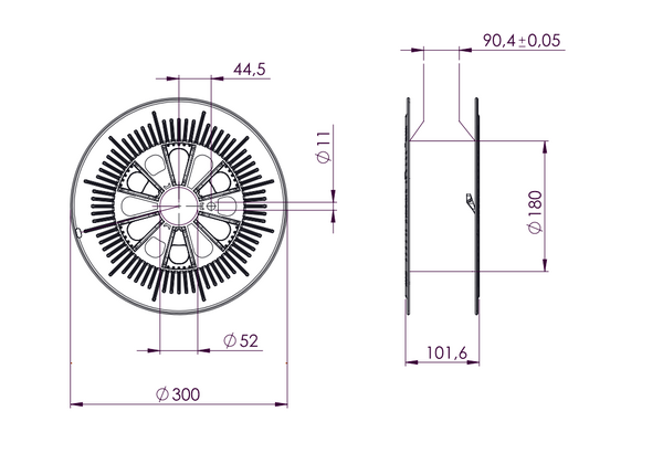 300-20-904h-plastic-spool-for-stainless-steel-and-aluminium-d300-20-kg-90-4-mm-drawing