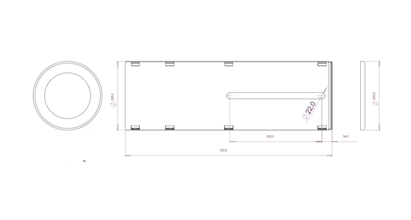 inner-core-hs-per-konik-f500-800-tubo-interno-con-anello-drawing