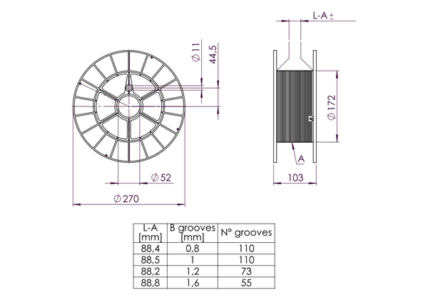 270-15-r-rocchetto-in-plastica-rigato-d270-15-kg-drawing