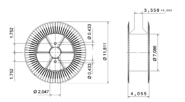 300-20-000-plastic-spool-12-44lb-internal-width-3-56-for-random-winding-drawing