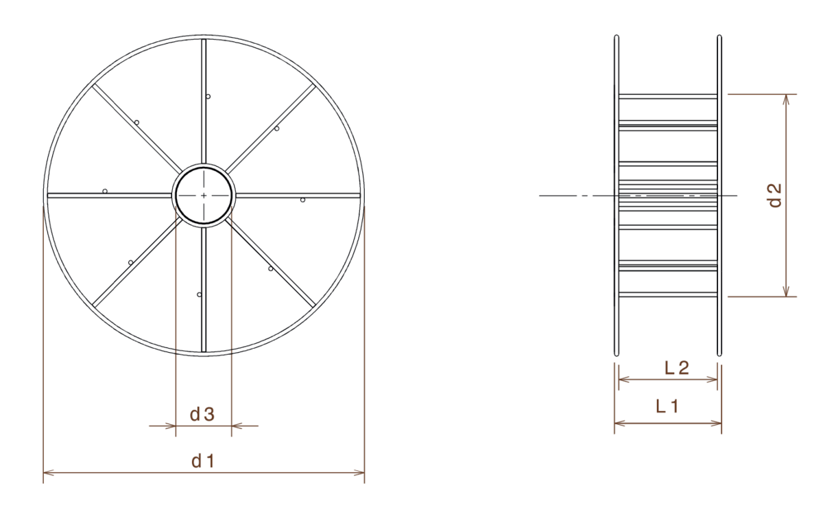 Wire Basket Spools Accessories Weldingwire Spazzolplastica